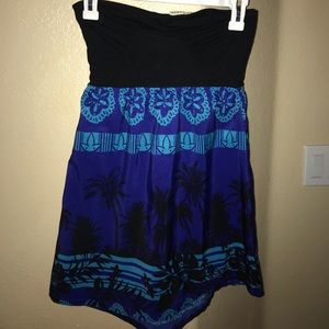 Roxy strapless dress